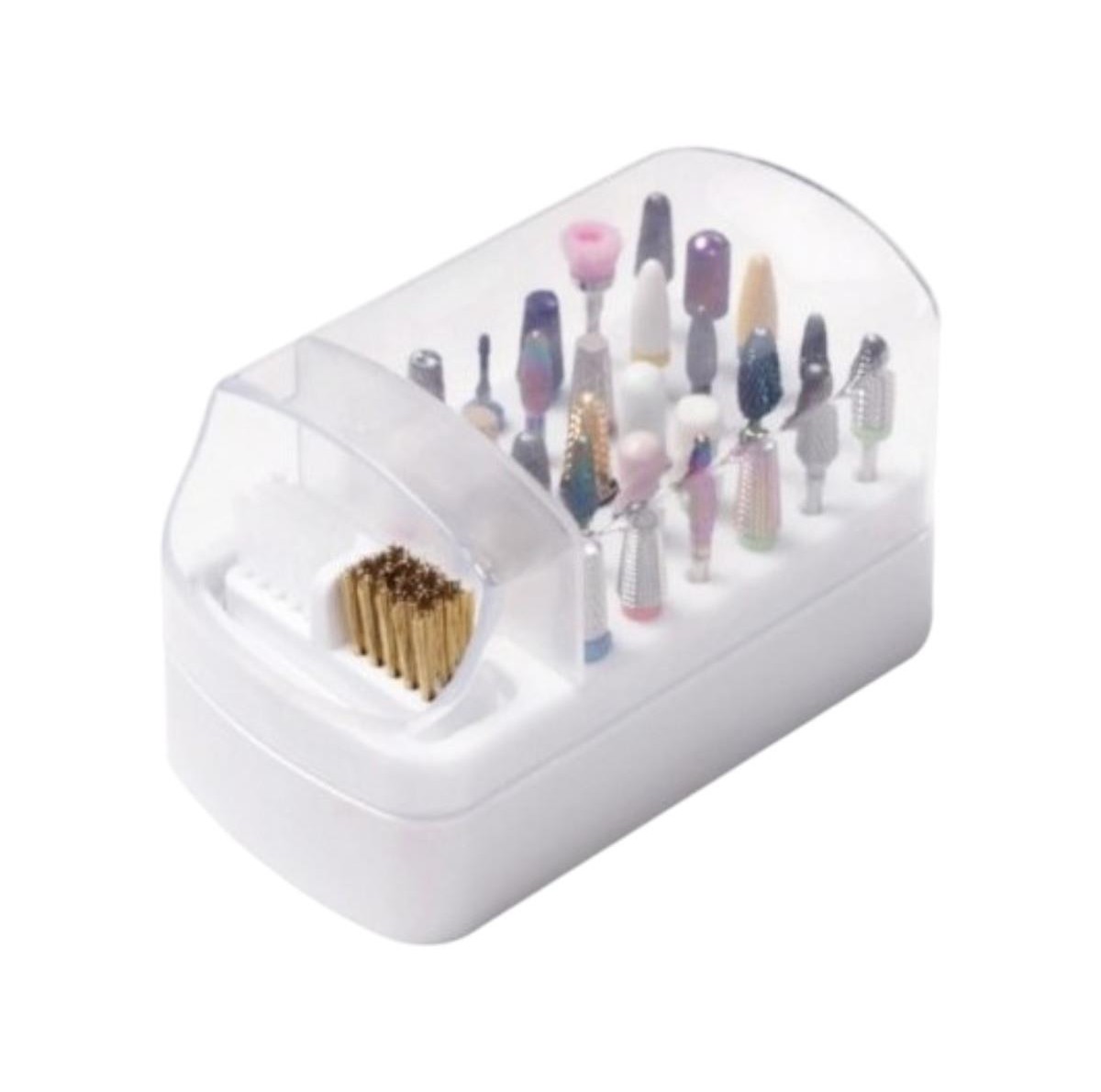 30-Position Case for Nail File & Cleaning Brush