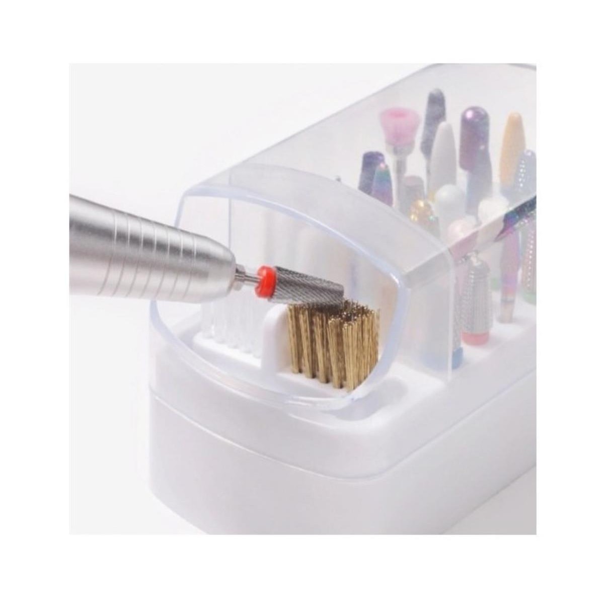 30-Position Case for Nail File & Cleaning Brush