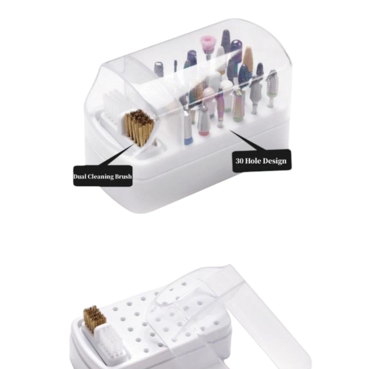30-Position Case for Nail File & Cleaning Brush 30-Position Case for Nail File & Cleaning Brush