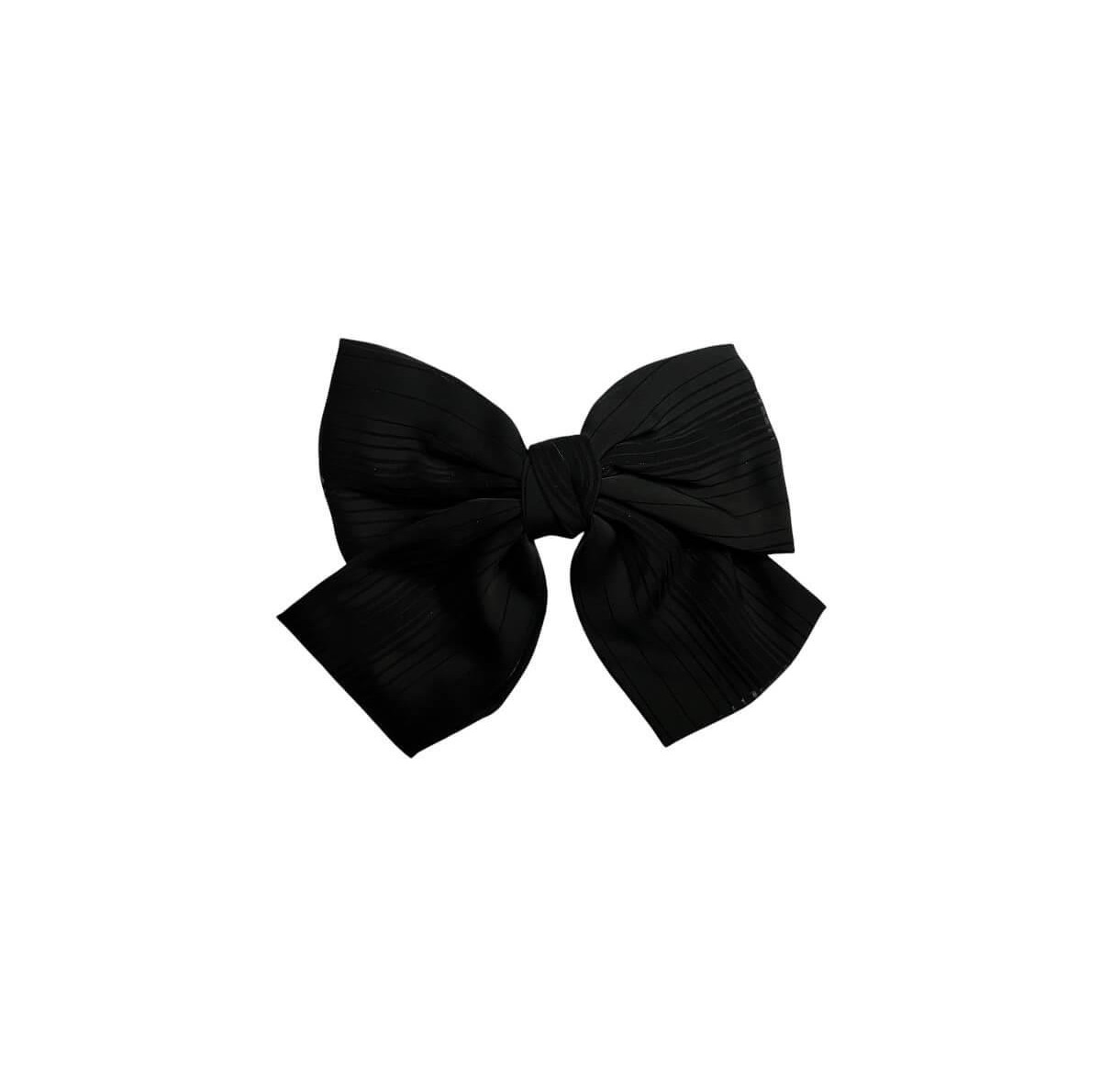 Barrette With Bow Black Roro