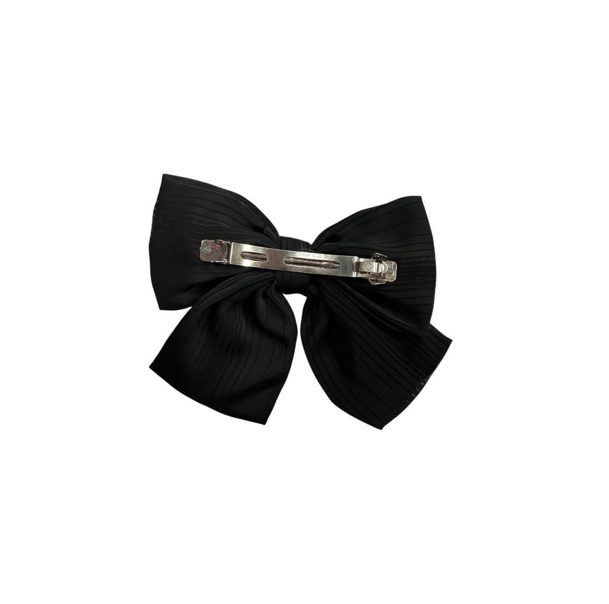 Barrette With Bow Black Roro