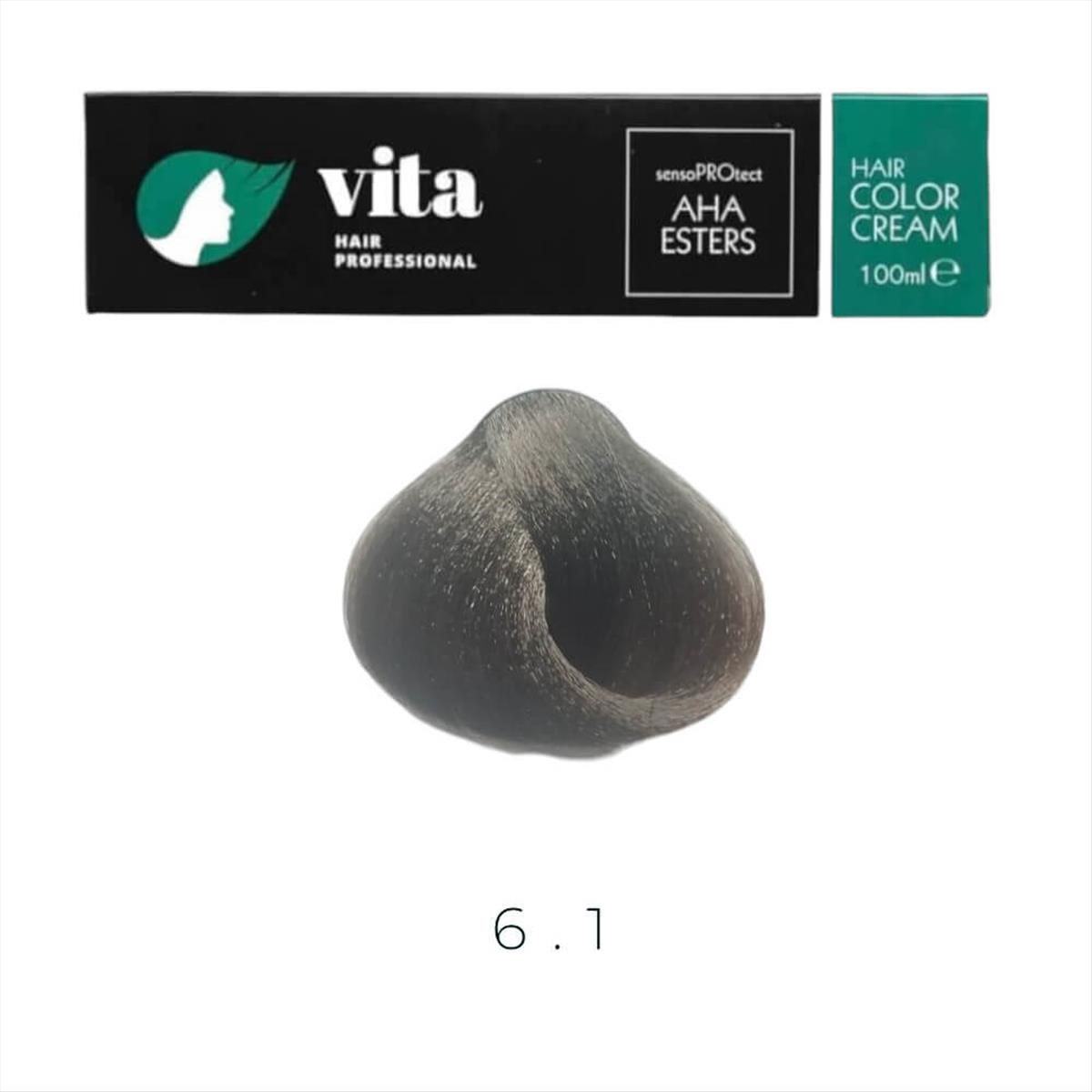 Vita Hair Color Dark Blonde Sandre No 6.1 - 100 ml