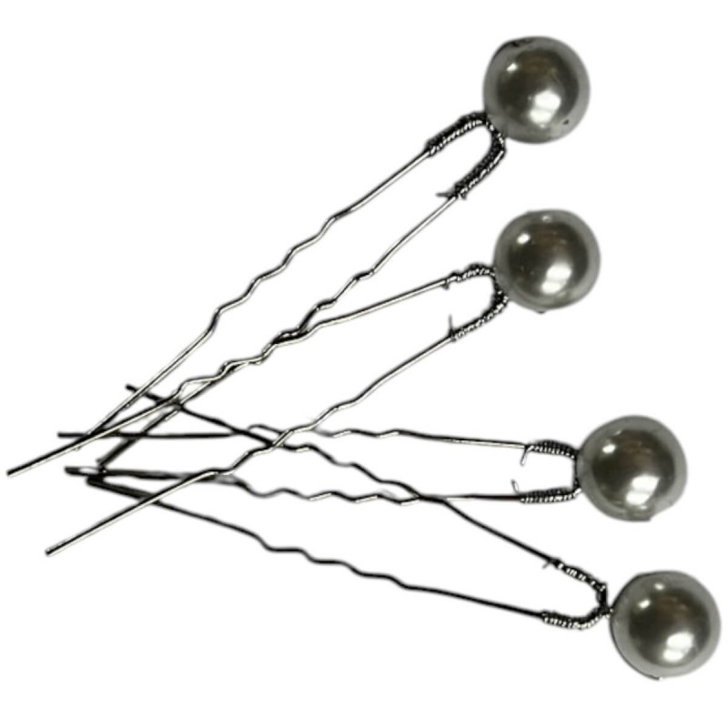 Pearl hairpin 4 pcs Momoca A24001