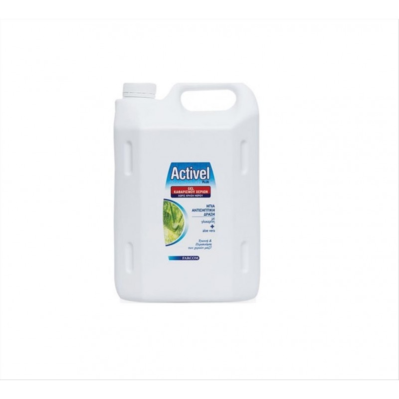 Activel Plus Farcom Gel Καθαρισμού Χεριών Μπετόνι 70% 4000ml