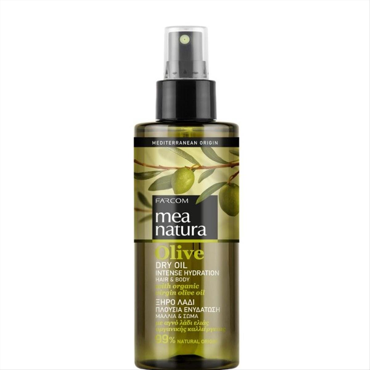 Dry oil for hair & body Farcom Mea Natura Olive Dry Oil for Hair & Body 160ml