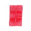 Rolls of Stickers Red Big 6 70mm