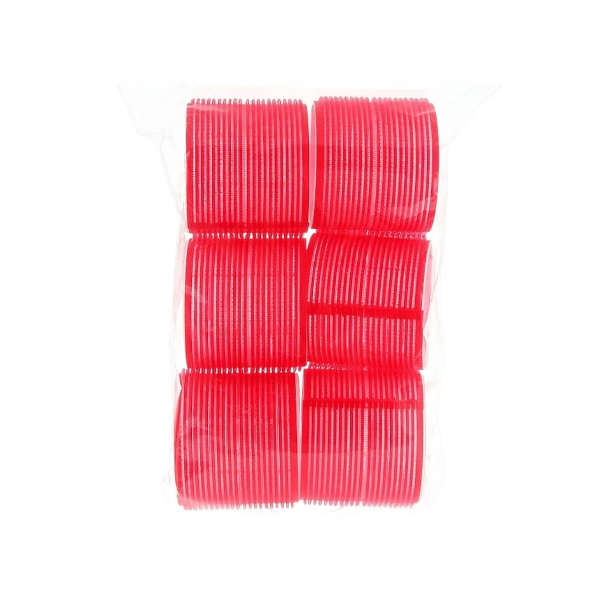 Rolls of Stickers Red Big 6 70mm