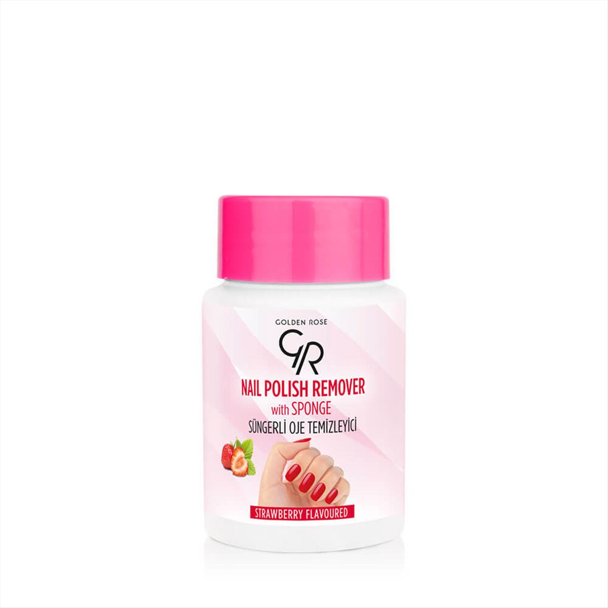 Golden Rose Nail Polish Remover with sponge 65ml