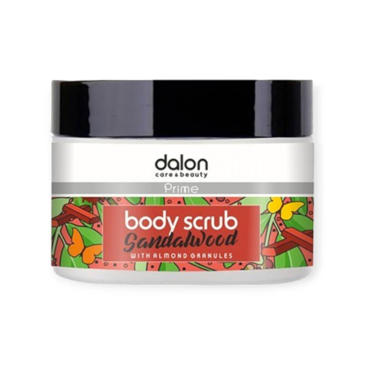 Dalon Sandalwood Scrub body exfoliating cream 500ml Dalon Sandalwood Scrub body exfoliating cream 500ml