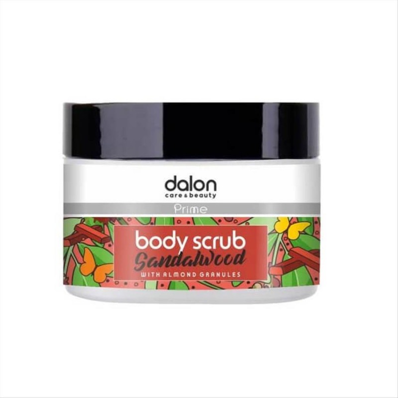 Dalon Sandalwood Scrub body exfoliating cream 500ml