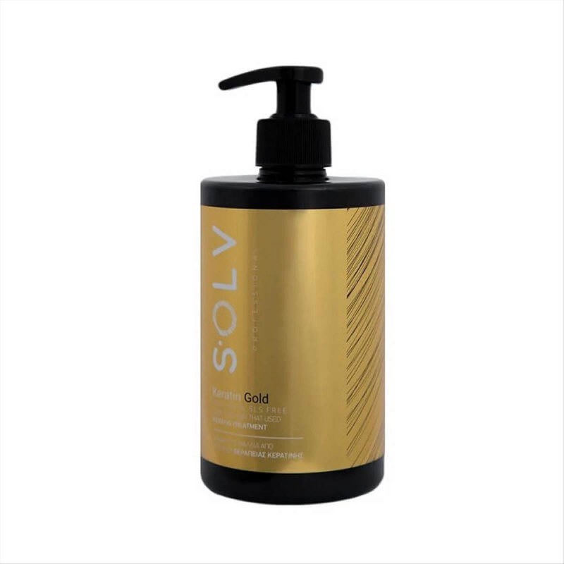 Solv Keratin Gold SLS Free Hair Mask 500ml