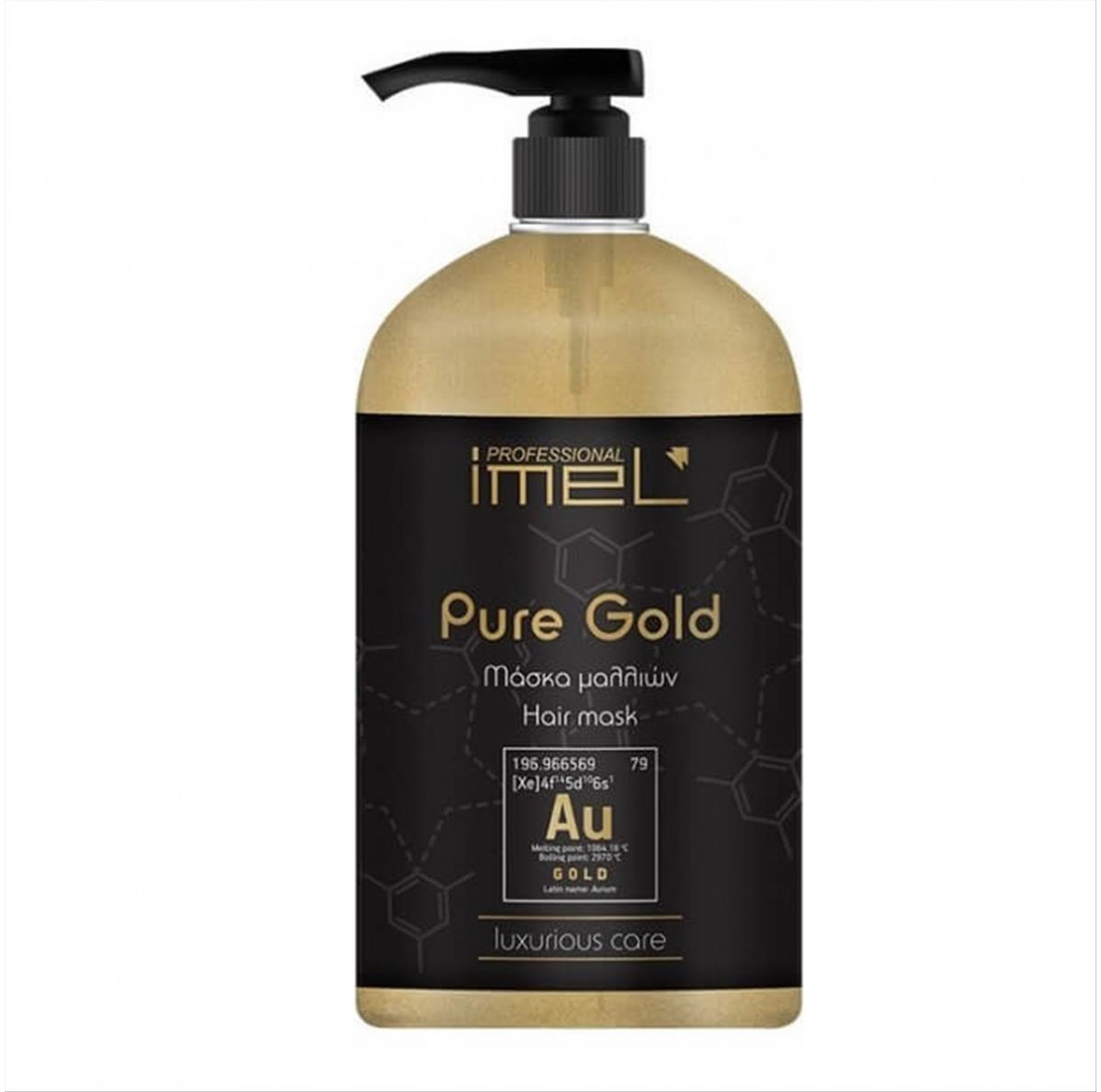 Μάσκα Μαλλιών Imel Pure Gold Luxurious Care 1000ml