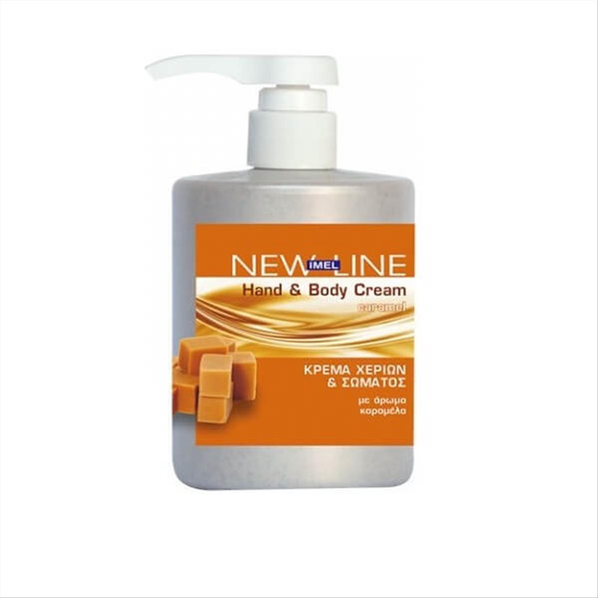 Hand & Body Cream Caramel  Imel New Line 500ml