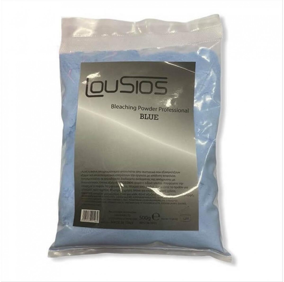 Ντεκαπάζ Lousios Bleaching Powder Professional Blue 500g