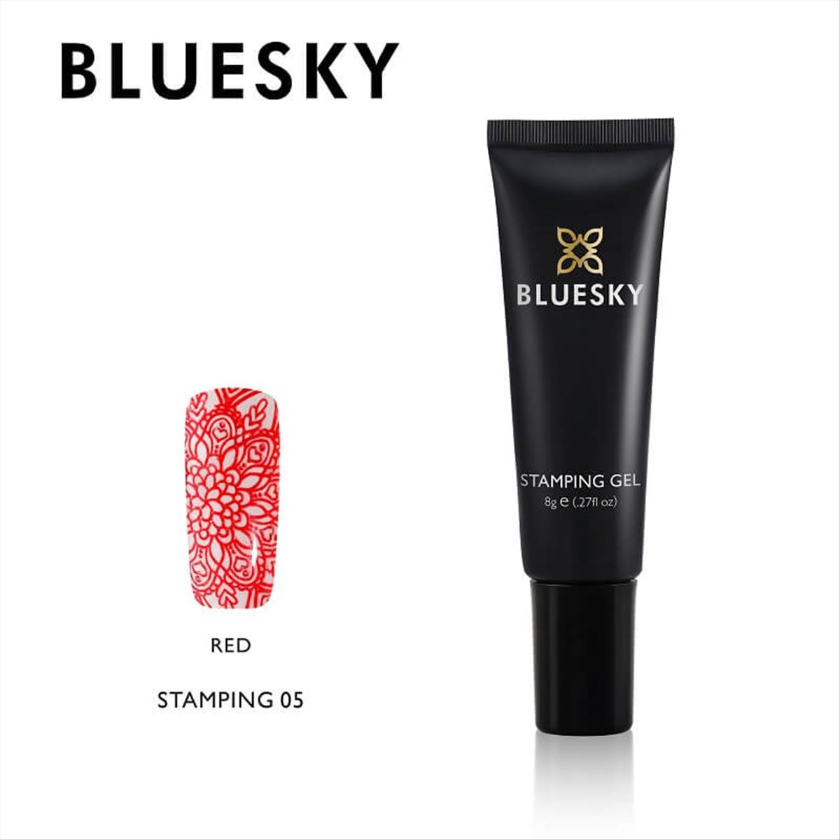 Bluesky Stamping Gel 05 Red 8g