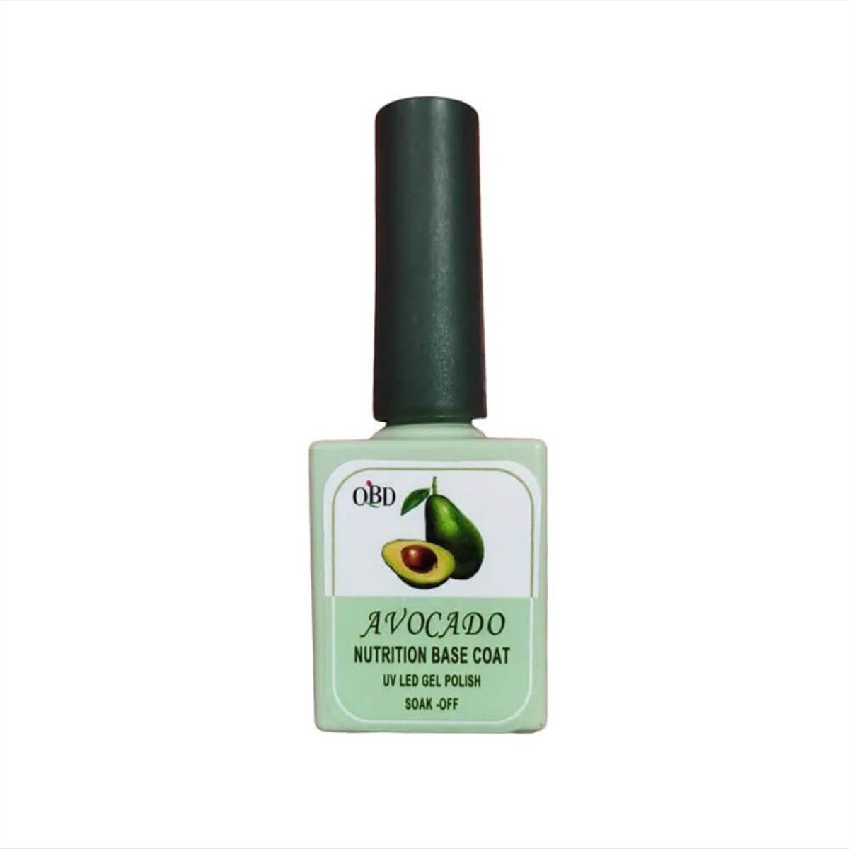 QBD Ημιμόνιμο Βερνίκι Avocado Nutrition Base Coat Uv/Led Gel Polish 15ml