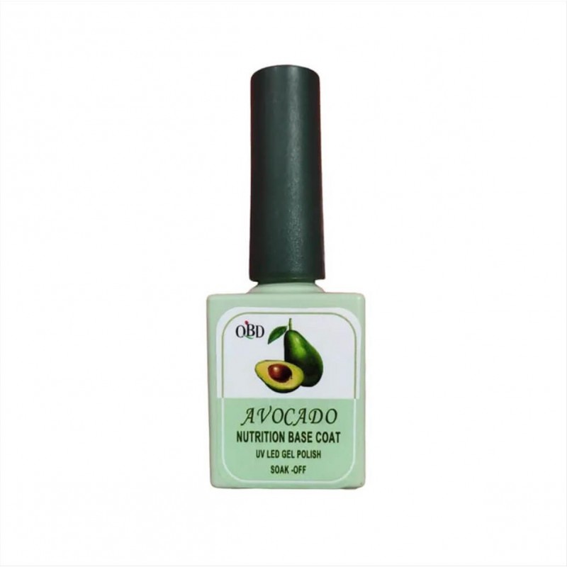 QBD Avocado Nutrition Base Coat Uv/Led Gel Polish 15ml