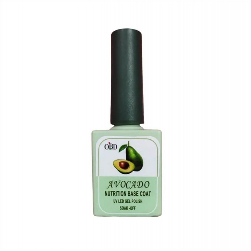 QBD Avocado Nutrition Base Coat Uv/Led Gel Polish 15ml