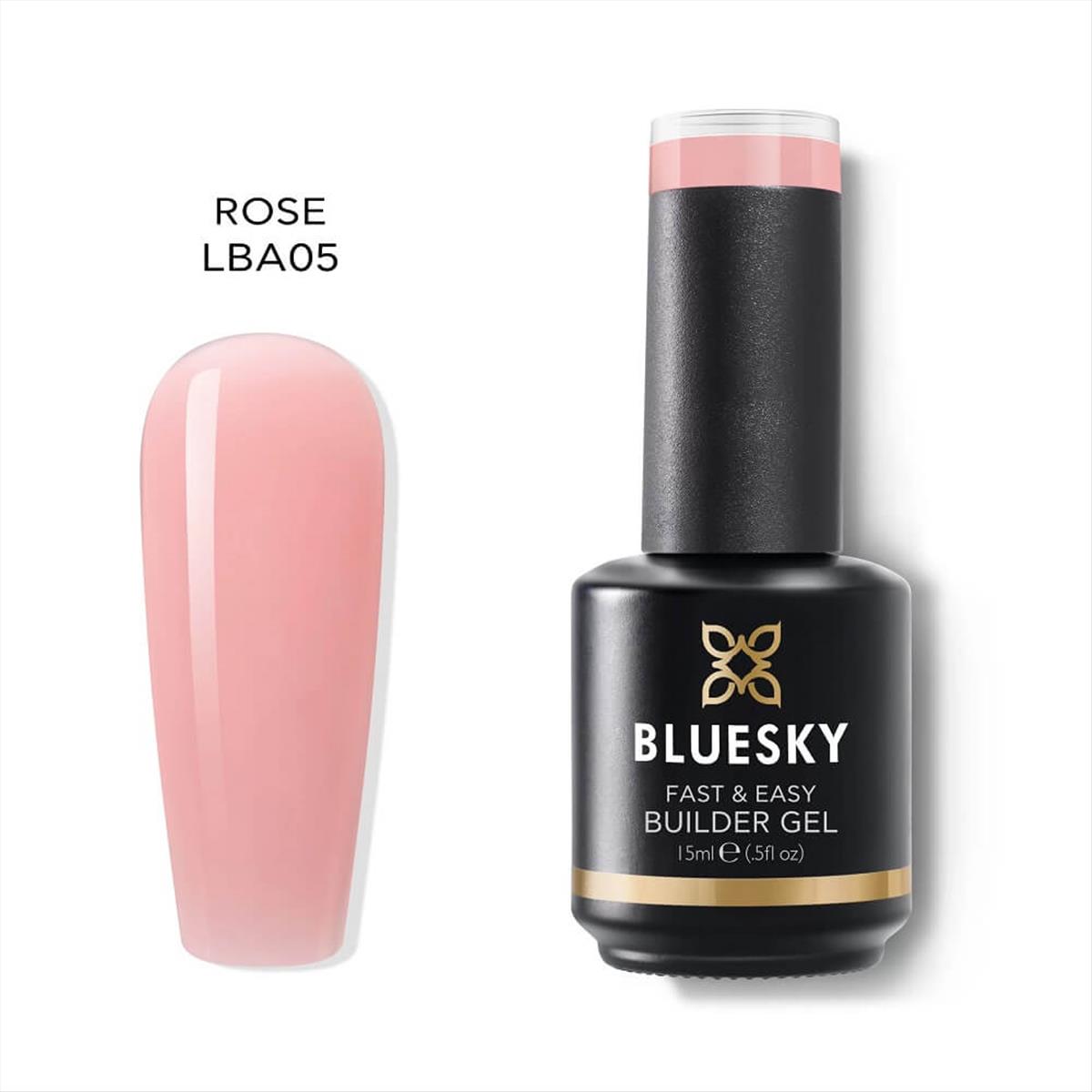 Bluesky Builder Gel Fast & Easy Rose LBA05 15ml