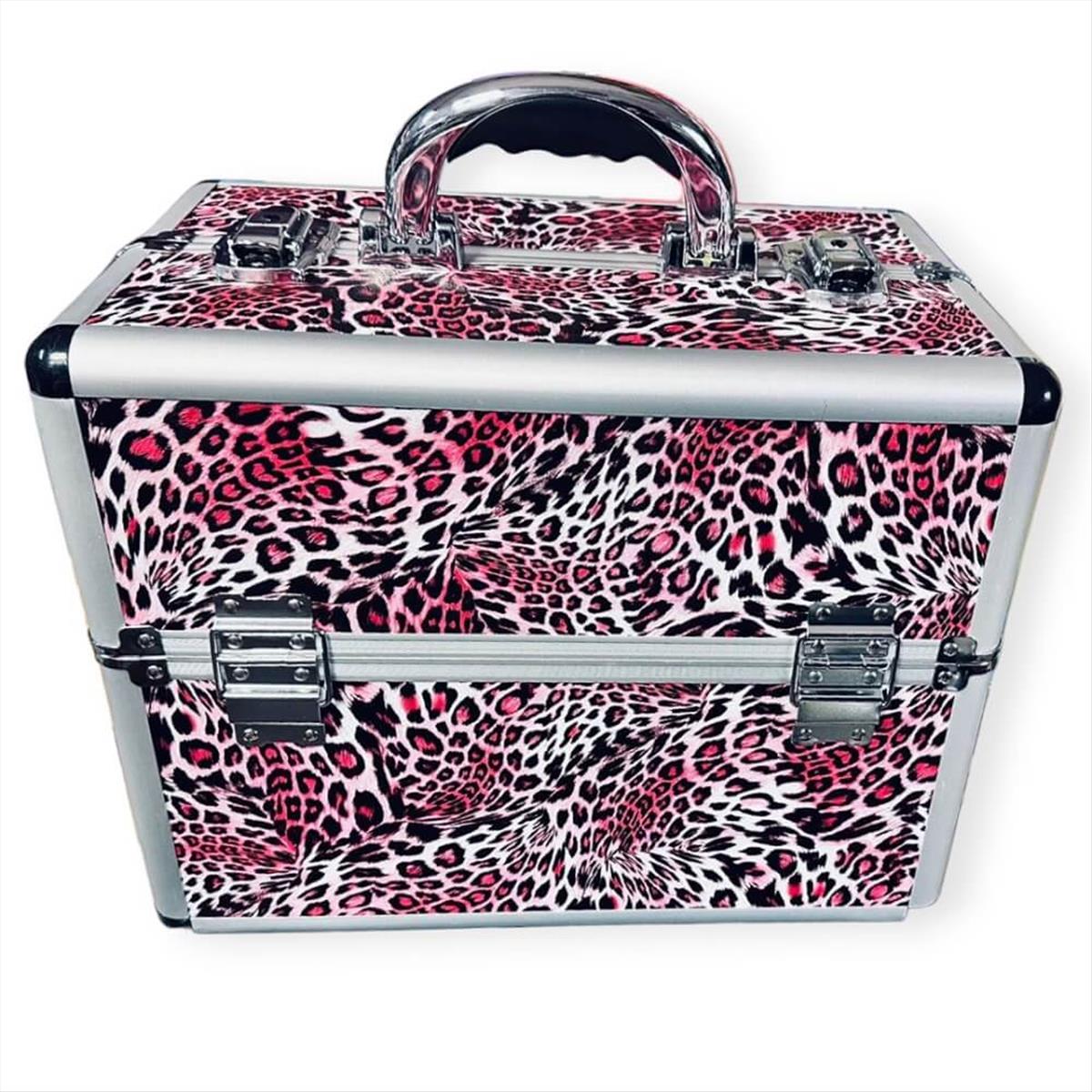 Aluminum Case TC-1066R (Pink Leopard)