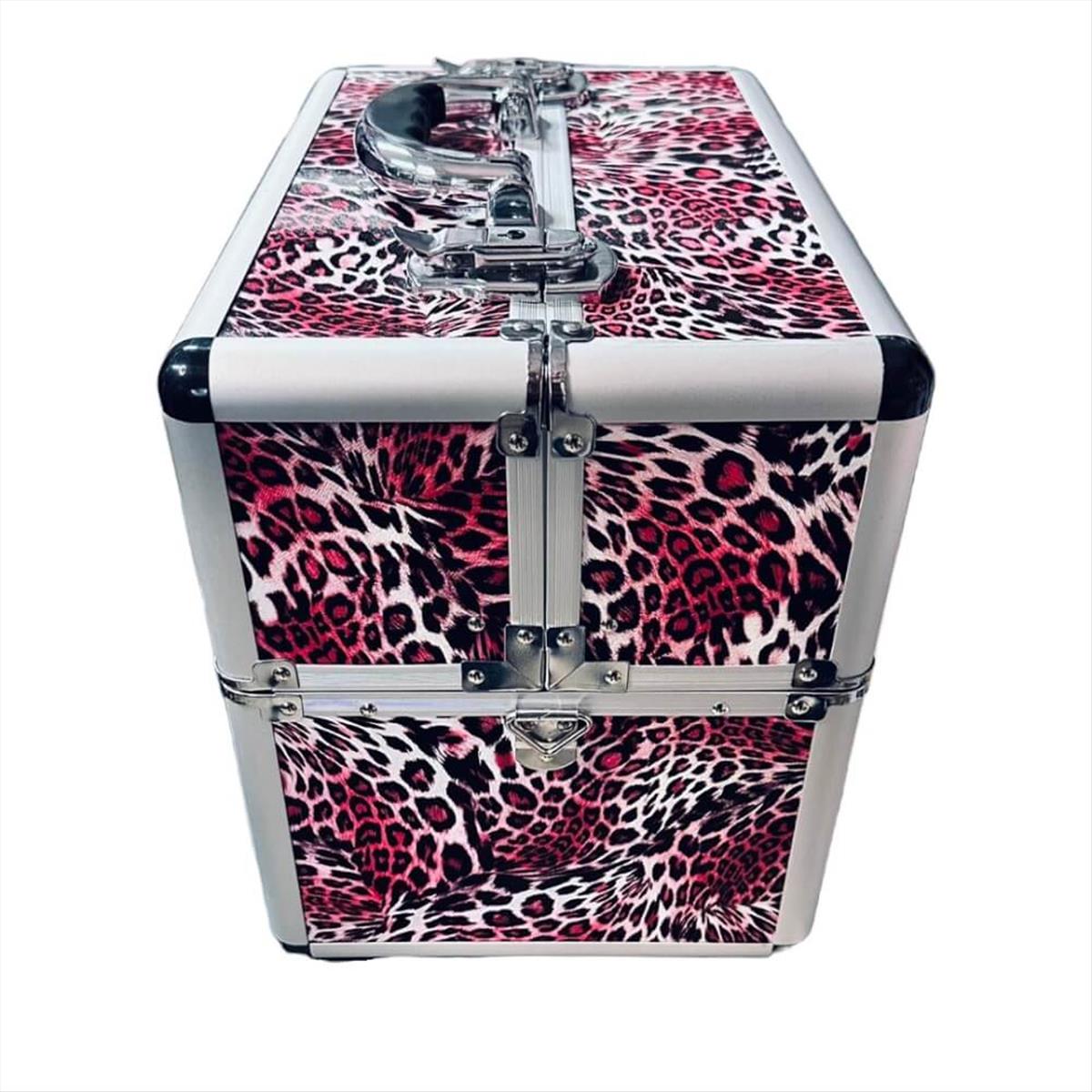 Aluminum Case TC-1066R (Pink Leopard)