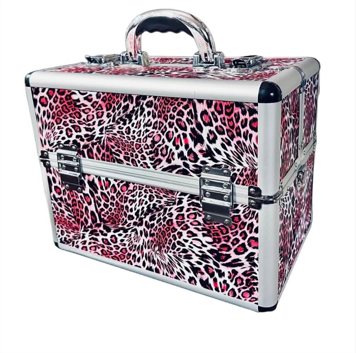 Aluminum Case TC-1066R (Pink Leopard)