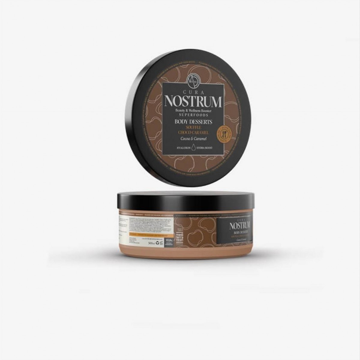 Body cream cocoa & caramel Cura Nostrum 500ml