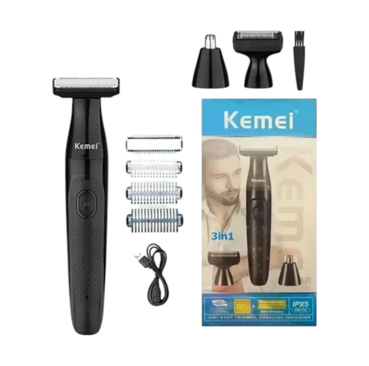 Shaver - Body Trimmer Kemei KM-114