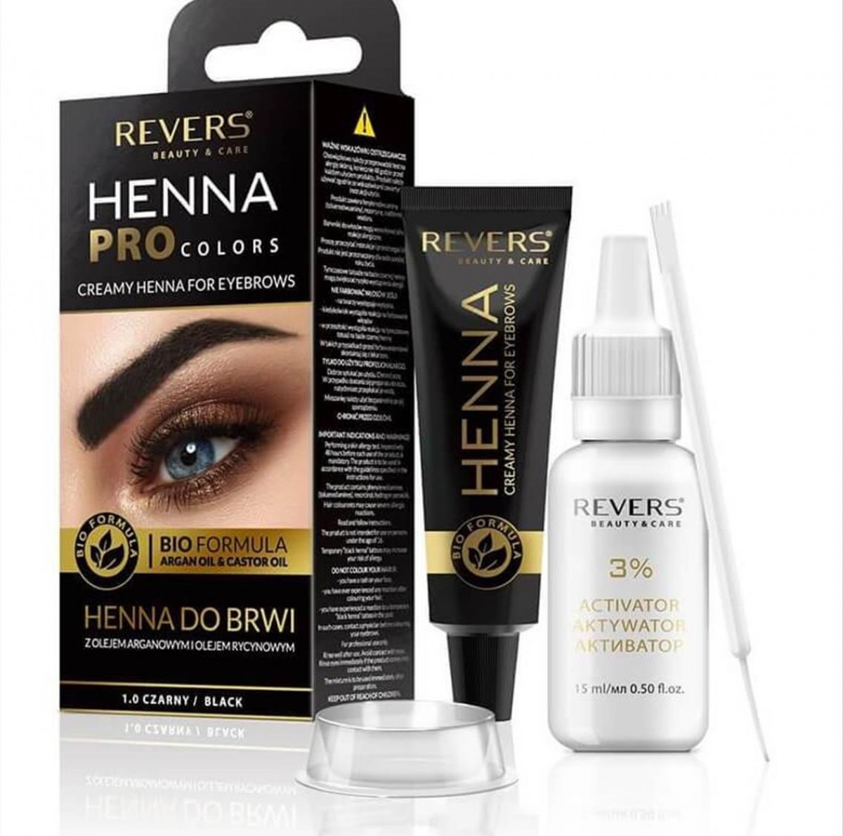 Eyebrow tint henna Revers