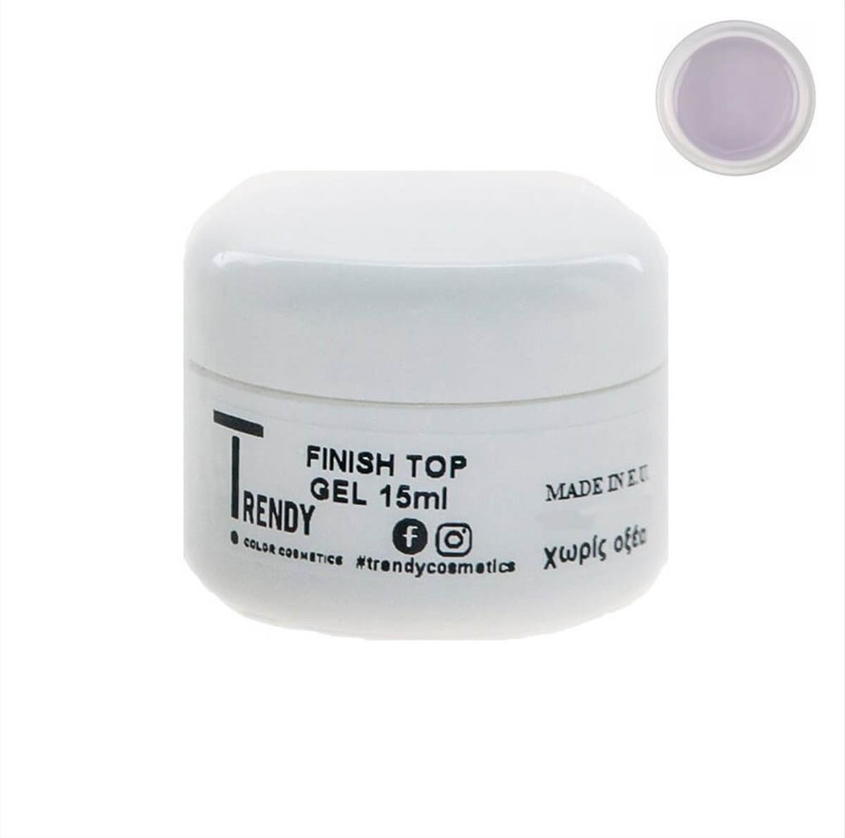 Gel Finish Top Led & Uv Trendy