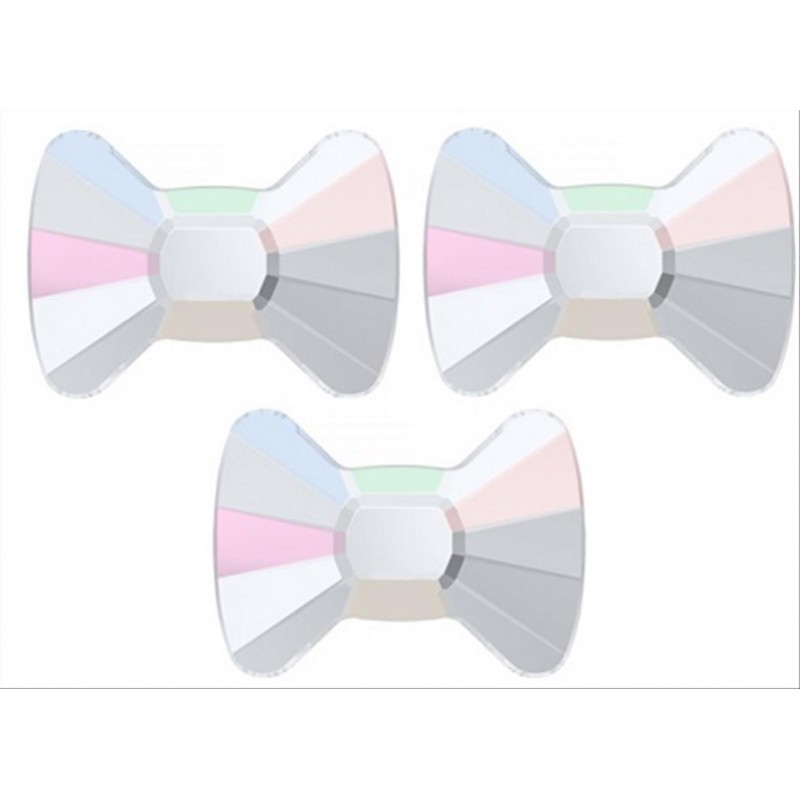 Swarovski Bow Iridescent 3pcs