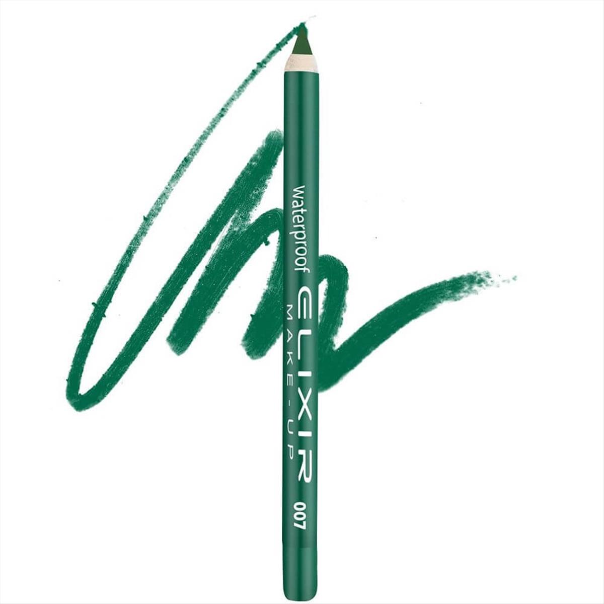 Elixir Waterproof Eye Pencil 007 (Green Forest)