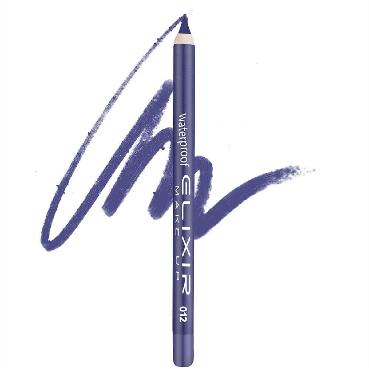 Elixir Μολύβι Ματιών Waterproof 012 (Dark Laventer)