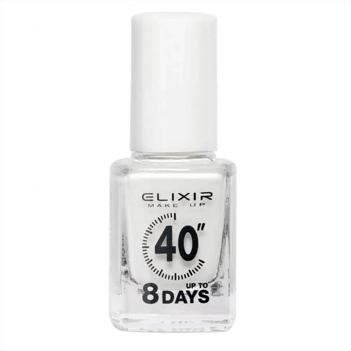 Elixir Nail Polish 40″ & Up to 8 Days 03 Ultra White - 13ml