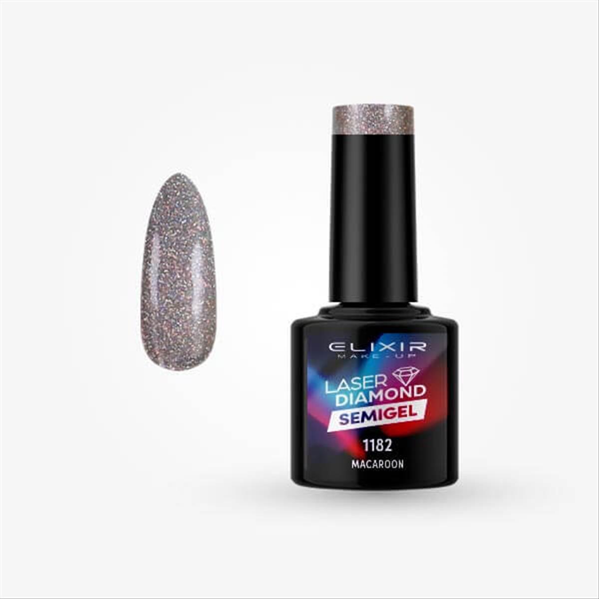 Ημιμόνιμο Βερνίκι Elixir Semi Gel Uv&Led Laser Diamond 8ml