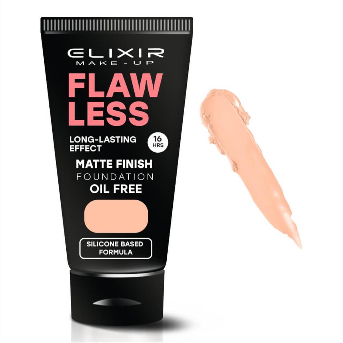 Elixir Flawless Matte Finish Foundation 365 Natural Buff 30ml