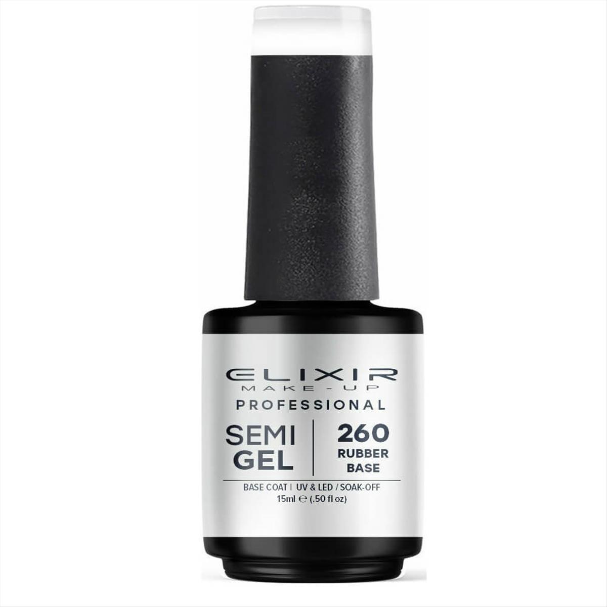 Ημιμόνιμο Βερνίκι Elixir Semi Gel Uv&Led 15ml