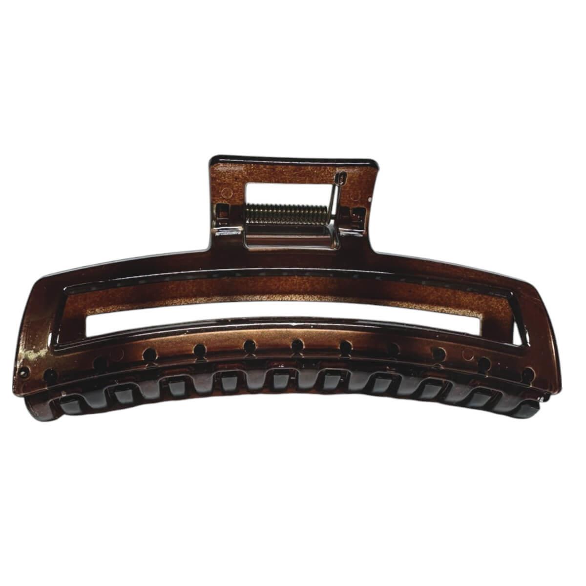 Hair clip brown 11cm