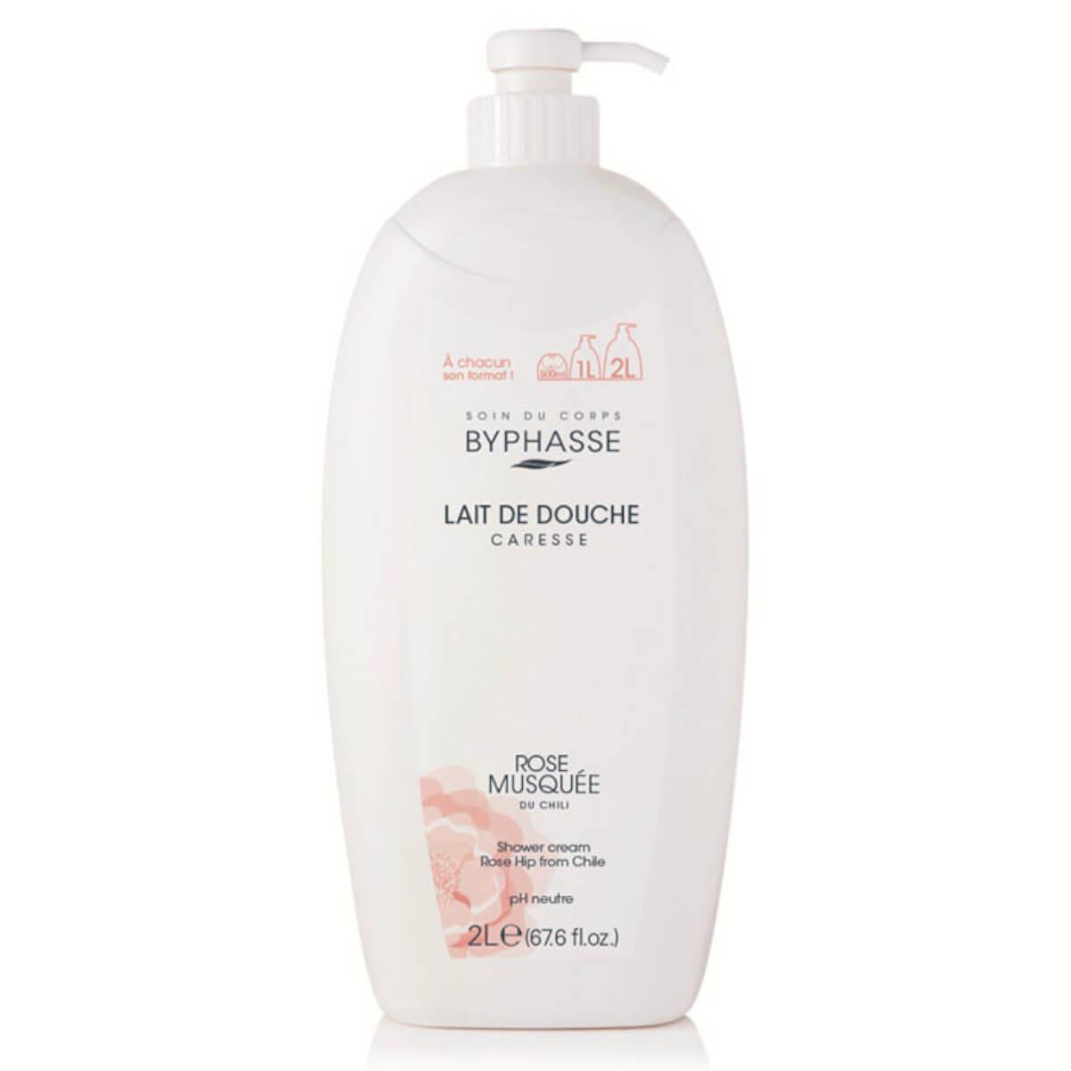 ByPhasse Caresse Shower Cream Rosehip 2000ml ByPhasse Caresse Shower Cream Rosehip 2000ml