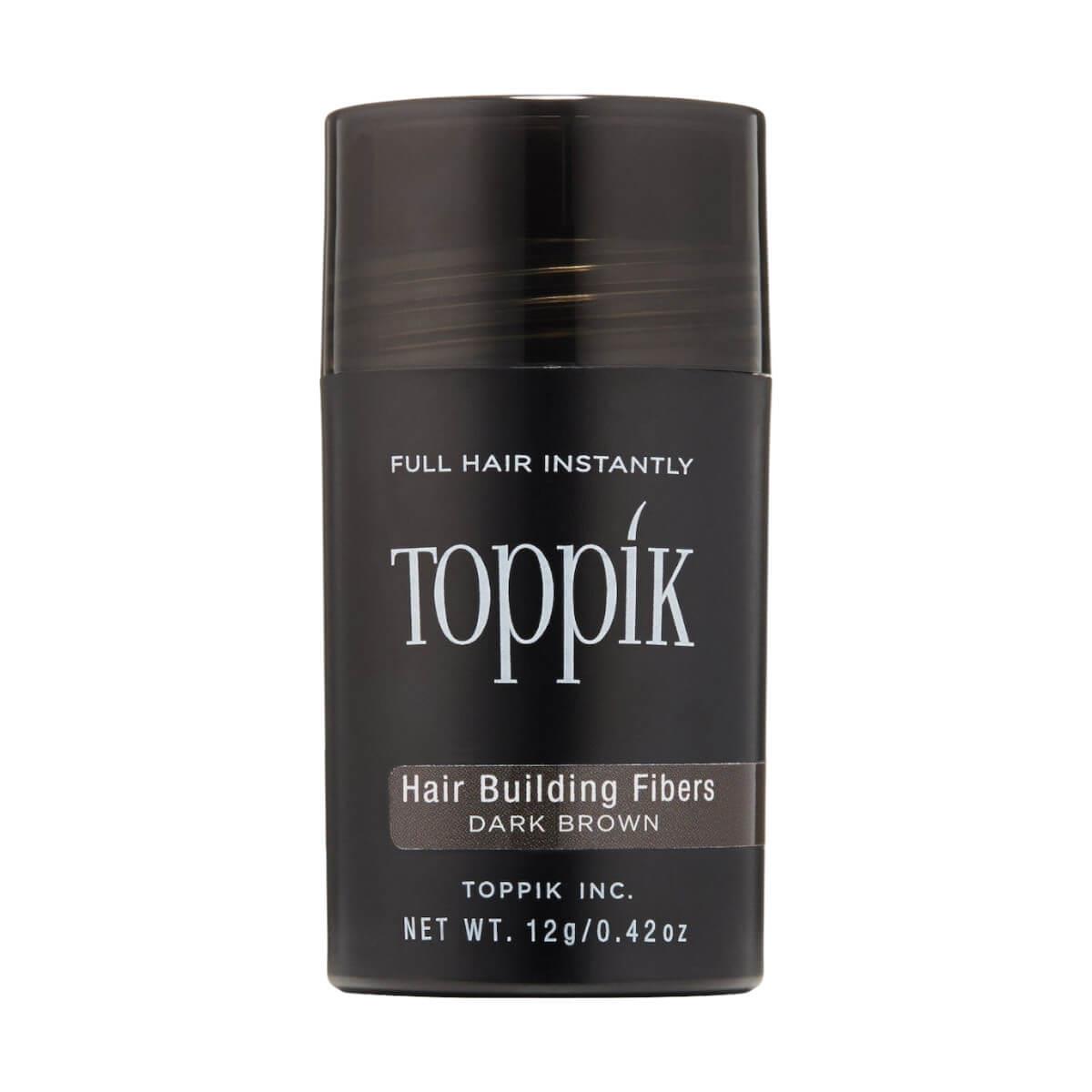 Toppik Ίνες Κερατίνης Πύκνωσης Μαλλιών 12γρ. Καστανό Σκούρο
