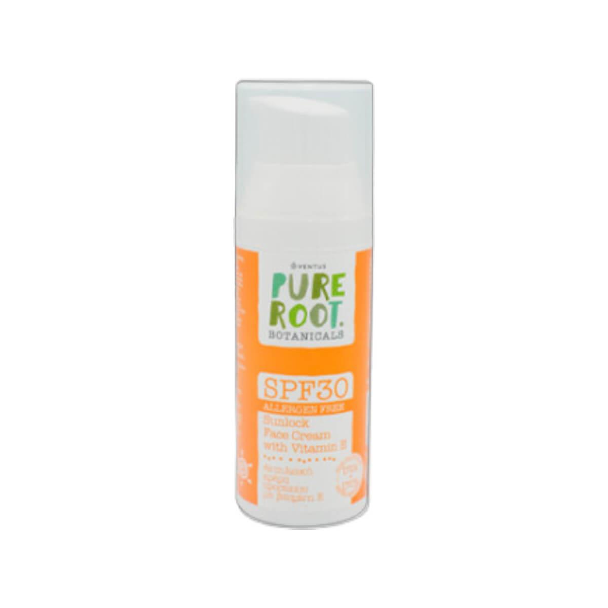 Ventus Pure Root Sunscreen Face Cream SPF 30 - 50ml