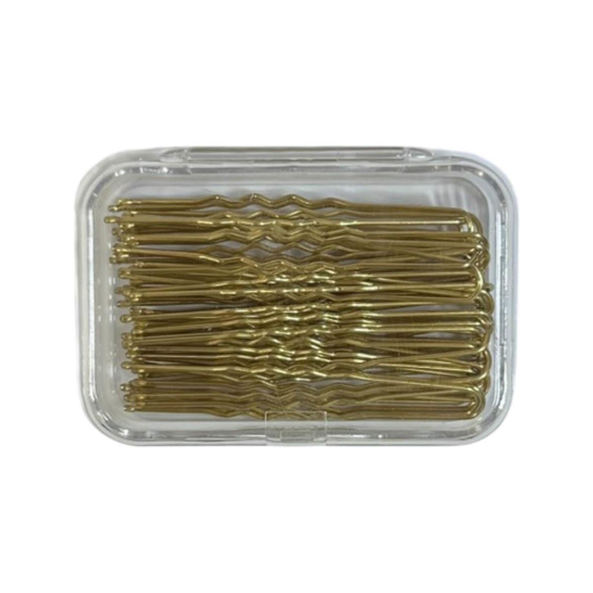 Hairpins blonde 60mm J&E - 36pcs