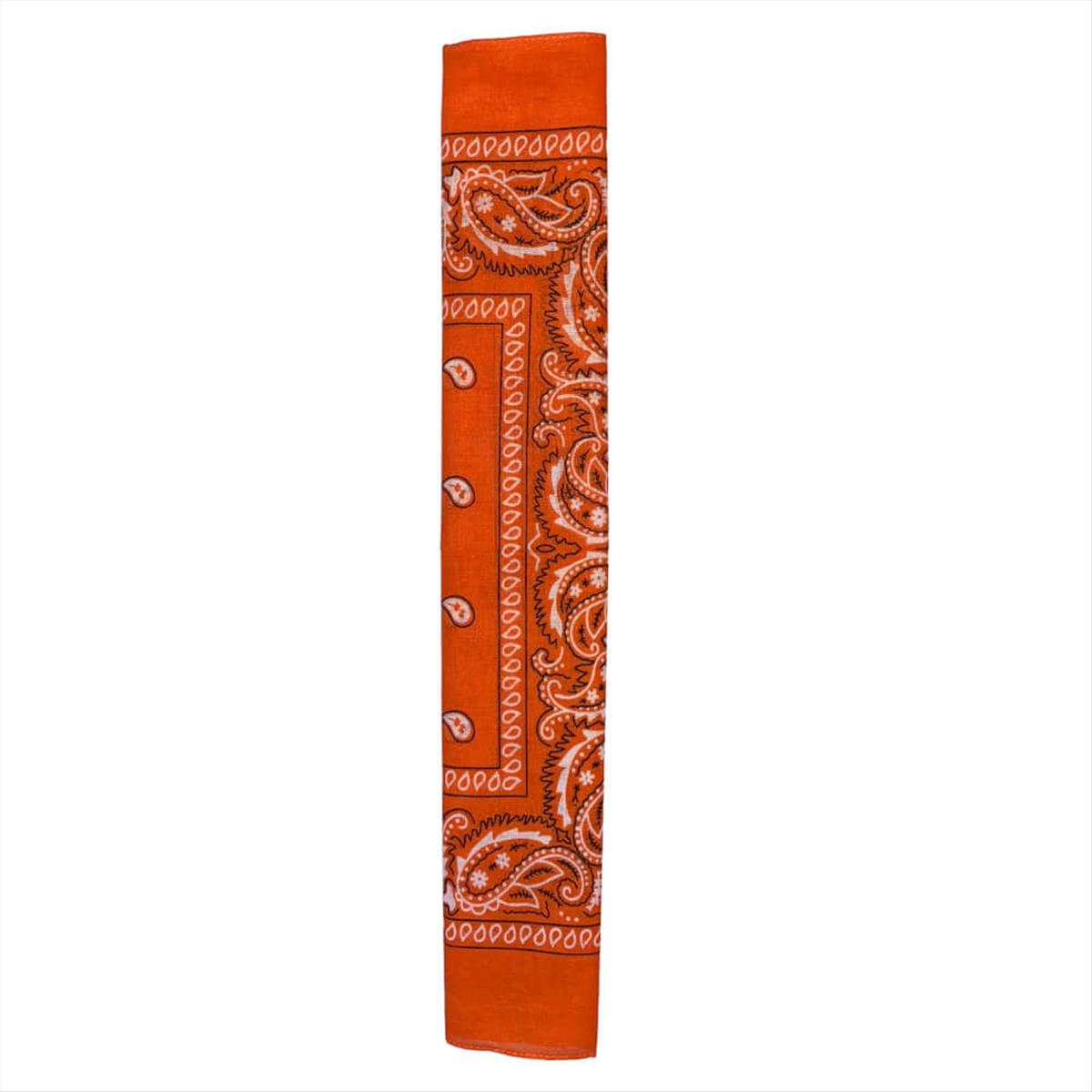 Bandana headband orange