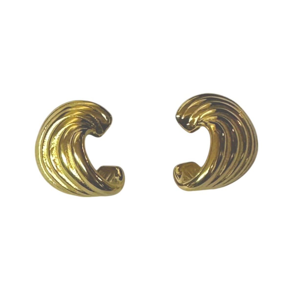 Gold Stud Earrings