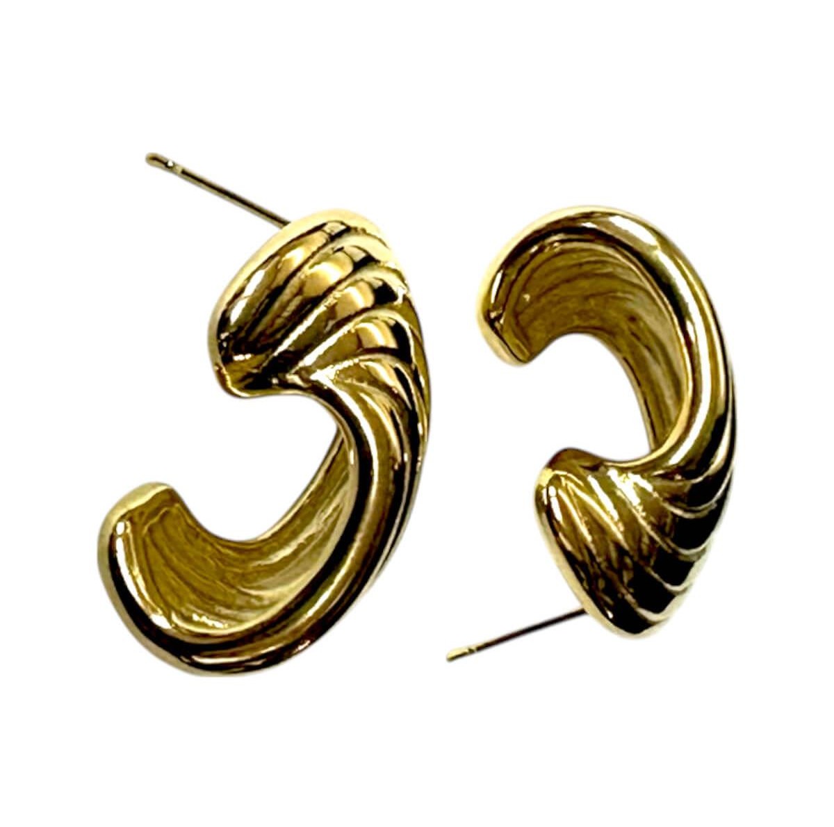 Gold Stud Earrings