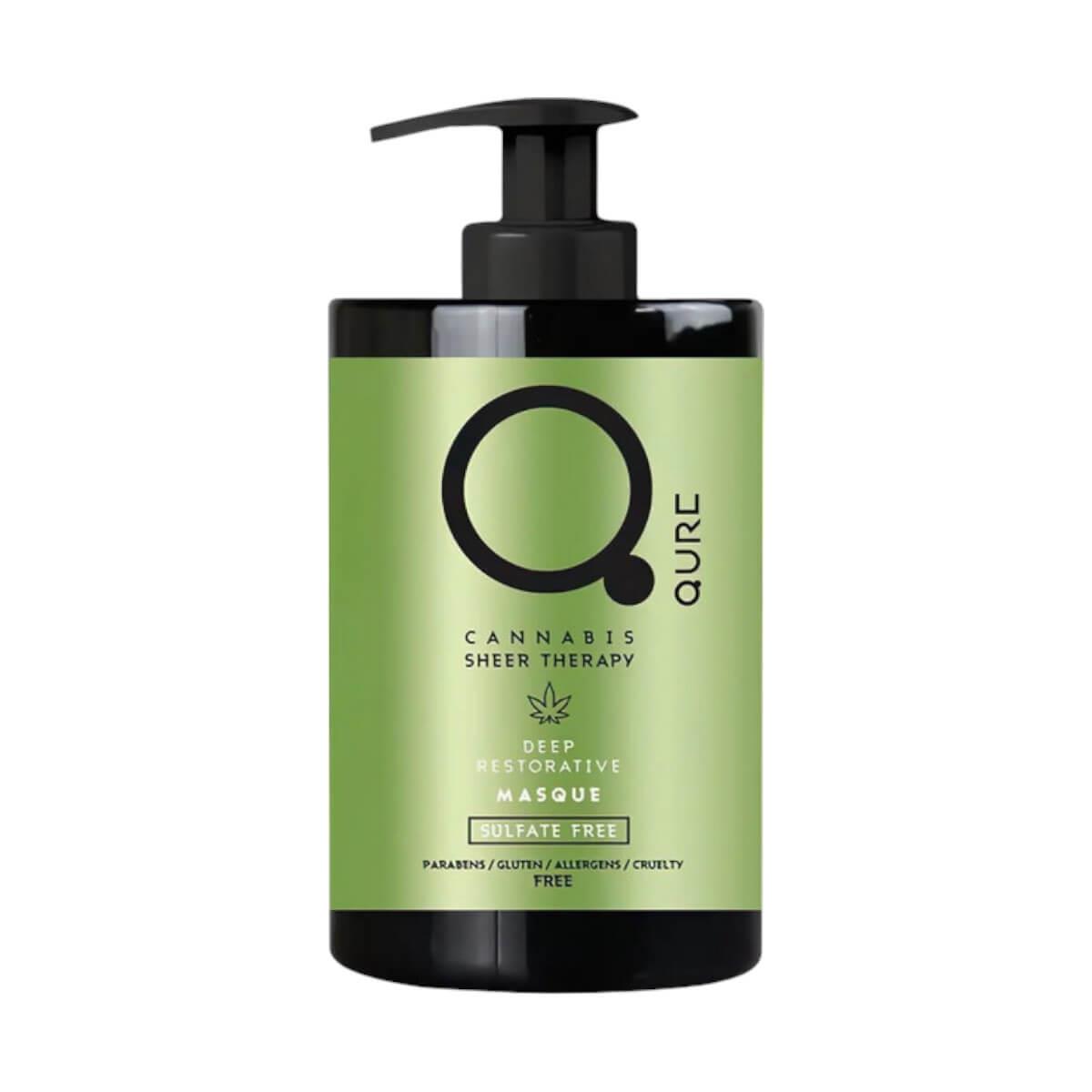 Hair Mask Qure Cannabis Deep Restorative 300ml