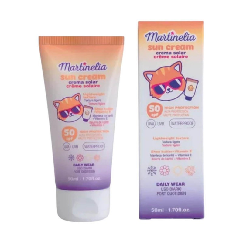 Martinelia Sun Cream SPF50 Αντηλιακή κρέμα προσώπου 50ml