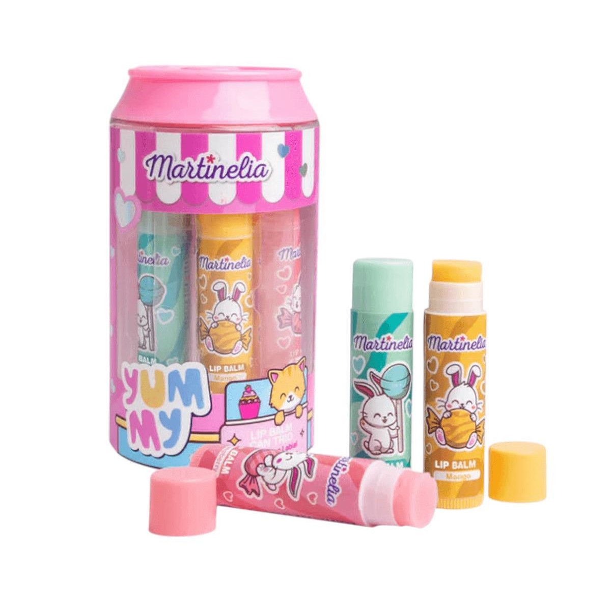 Martinelia Lip Balm Yummy Can Trio
