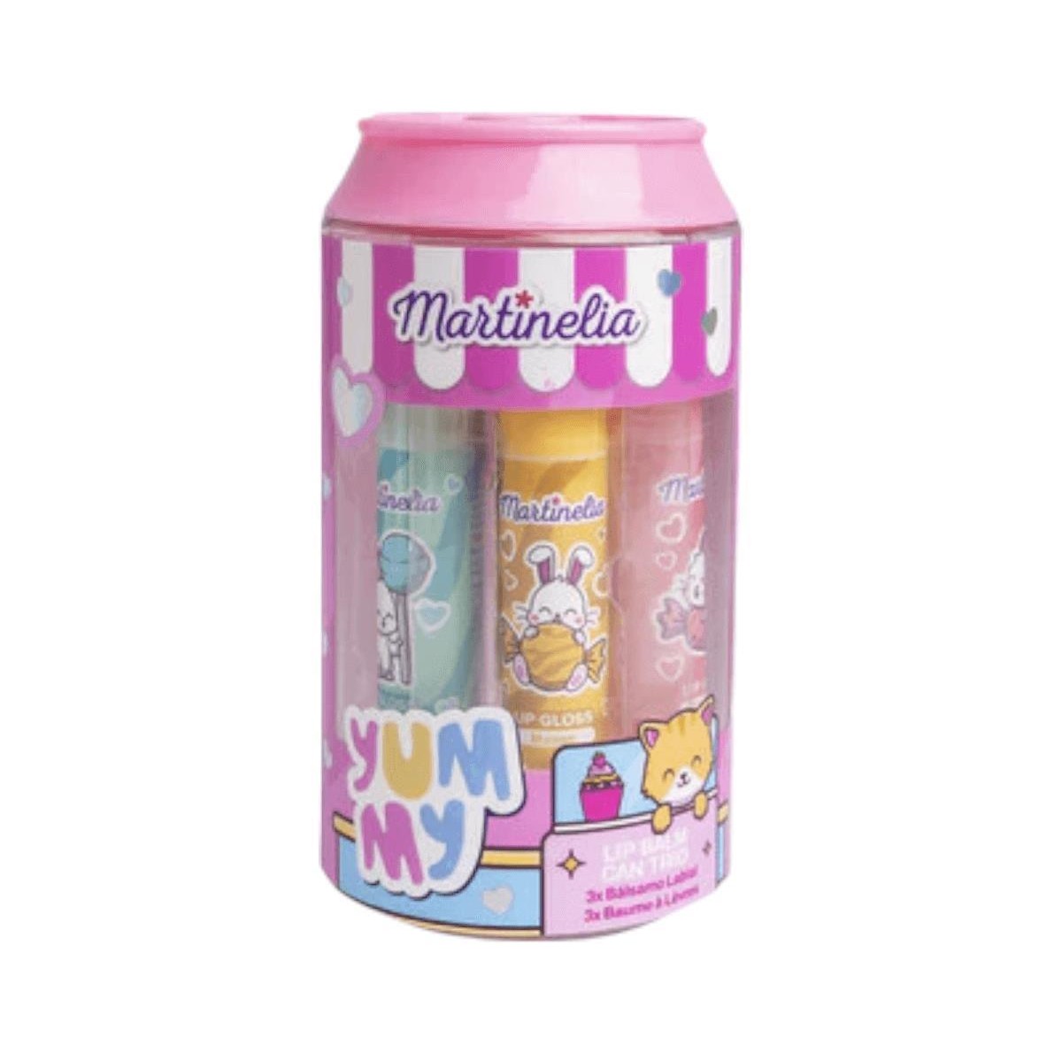 Martinelia Lip Balm Yummy Can Trio