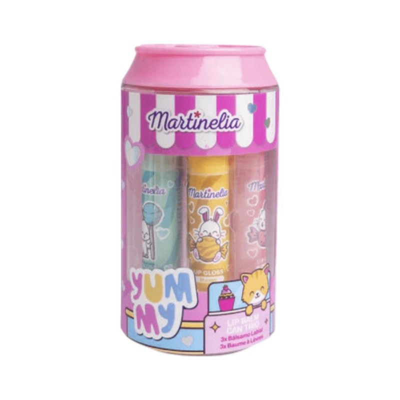 Martinelia Lip Balm Yummy Can Trio